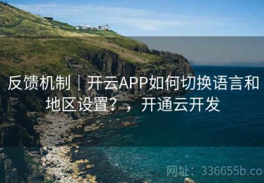 反馈机制｜开云APP如何切换语言和地区设置？，开通云开发