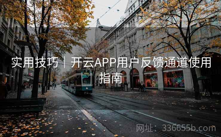 实用技巧｜开云APP用户反馈通道使用指南